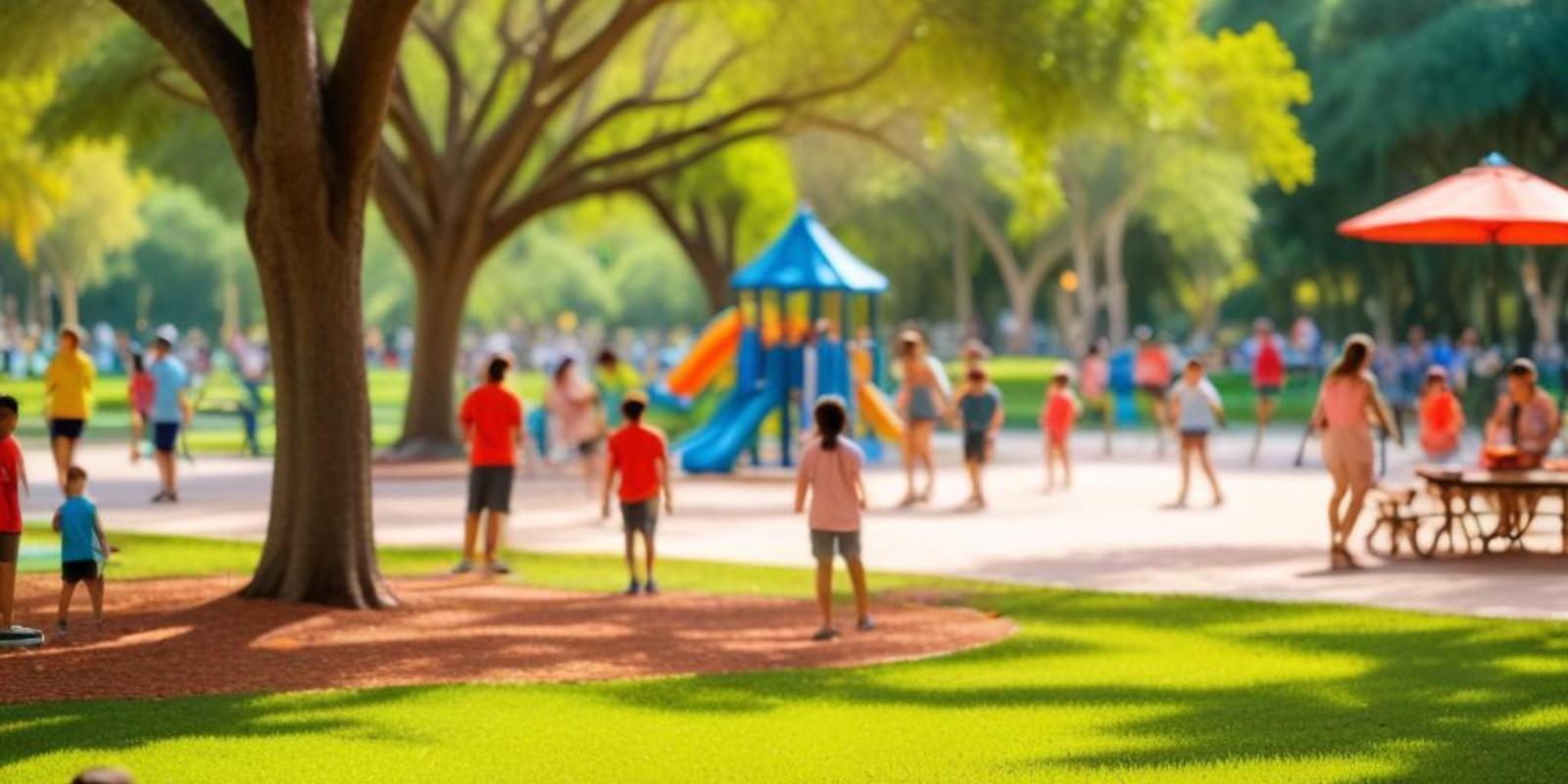 ¿Cuáles son los parques más visitados por familias en Doral? Parques Familiares Imperdibles en Doral