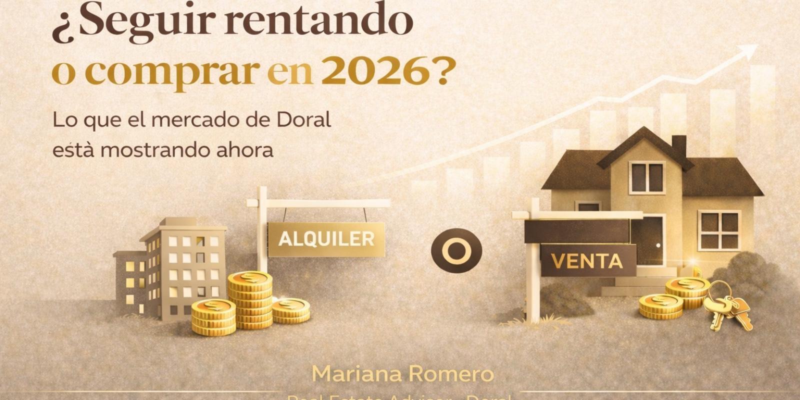 El mercado cambió en Doral: más inventario, más negociación y nuevas oportunidades para comprar en 2026